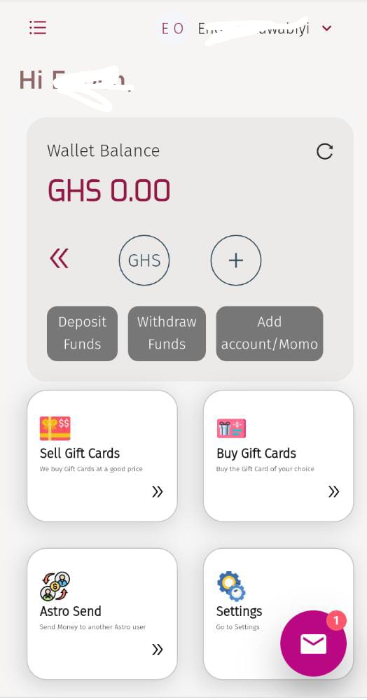 How to Fund your Astro Wallet 2 Astro Wallet